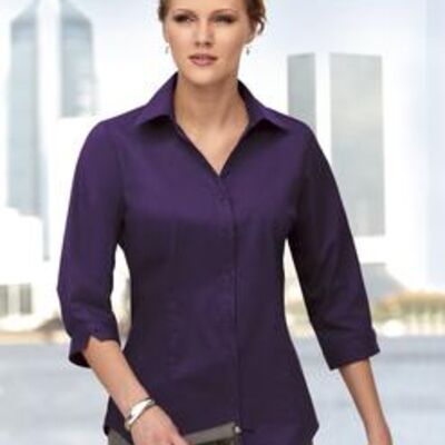 Port Authority® Ladies 3/4-Sleeve Blouse. L6290  Thumbnail