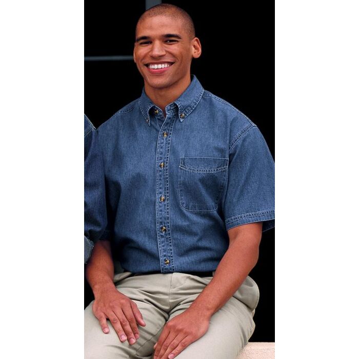 Port Authority® - Heavyweight Denim Shirt. S100  Thumbnail