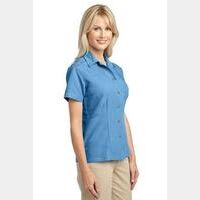 Port Authority® - Ladies Patterned Easy Care Camp Shirt. L536  Thumbnail