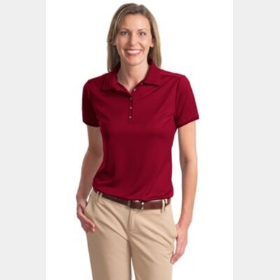 Port Authority® - Ladies Poly-Bamboo Charcoal Birdseye Jacquard Polo. L498 Thumbnail
