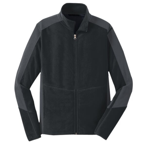 Colorblock Microfleece Jacket BSA Thumbnail
