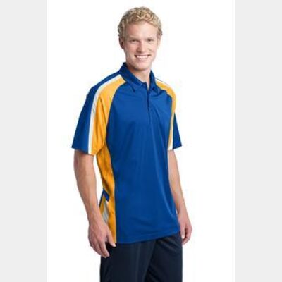 Sport-Tek® - Tricolor Micropique Sport-Wick® Polo. ST654  Thumbnail