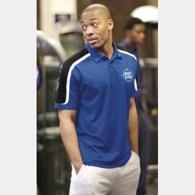 Sport-Tek® - Tricolor Shoulder Micropique Sport-Wick® Polo. ST658 Thumbnail