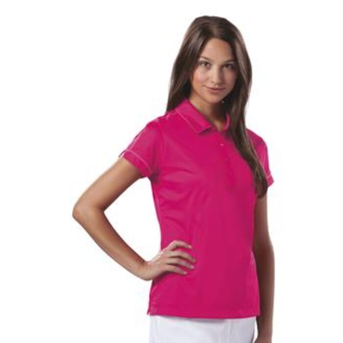 Sport-Tek® - Ladies Contrast Stitch Micropique Sport-Wick® Polo. LST659  Thumbnail
