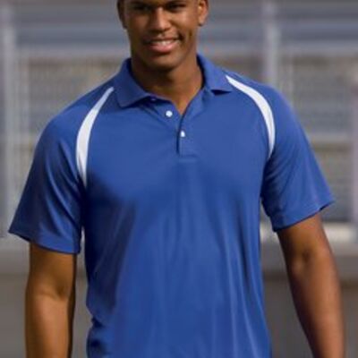 Sport-Tek® - Dry Zone™ Colorblock Raglan Polo. T476  Thumbnail