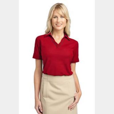 Port Authority® - Ladies Silk Touch™ Piped Polo. L502 Thumbnail