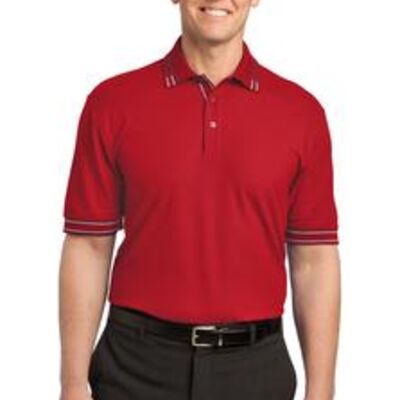 Port Authority® - Silk Touch™ Tipped Polo. K502  Thumbnail