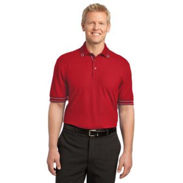 Port Authority® - Silk Touch™ Tipped Polo. K502  Thumbnail