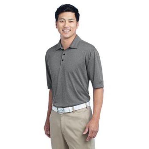 Nike Golf Dri-FIT Heather Polo. 474231 Thumbnail