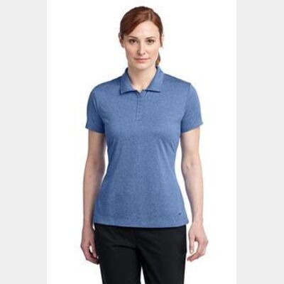 Nike Golf Ladies Dri-FIT Heather Polo. 474455  Thumbnail