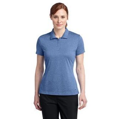 Nike Golf Ladies Dri-FIT Heather Polo. 474455  Thumbnail