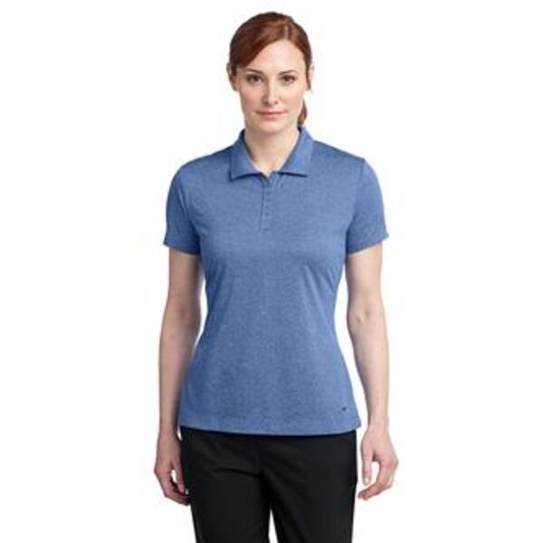 Nike Golf Ladies Dri-FIT Heather Polo. 474455  Thumbnail