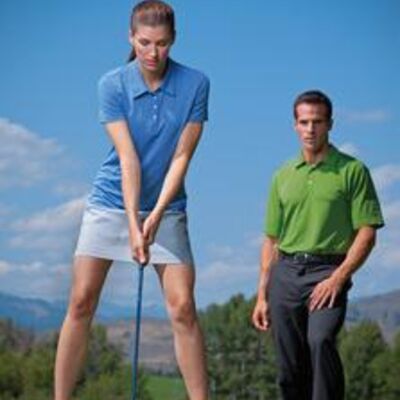 Ladies Nike Sphere Dry Diamond Polo. 358890  Thumbnail