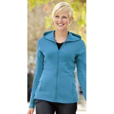 Port Authority® - Ladies Modern Stretch Cotton Full-Zip Jacket. L519  Thumbnail
