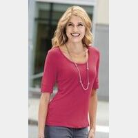Port Authority® - Ladies Concept Scoop Neck Shirt. L541  Thumbnail