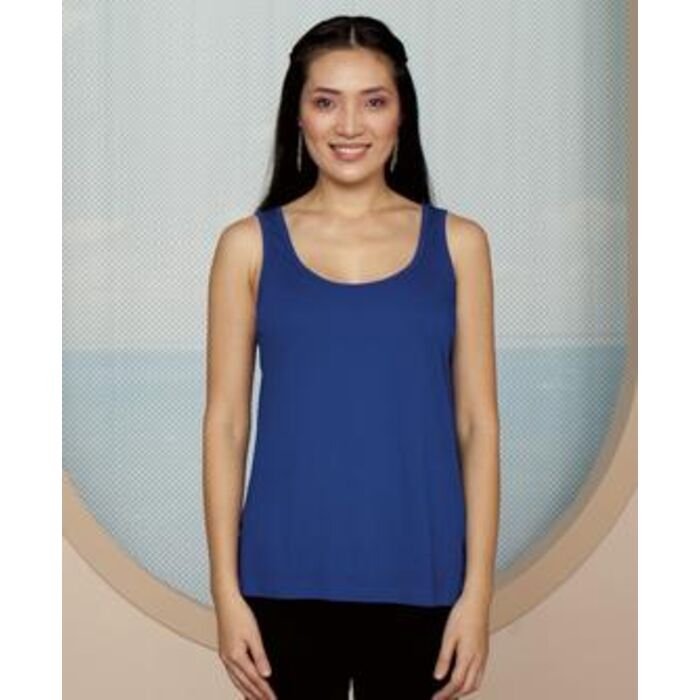 District Made™ - Ladies Modal Blend Tank DM481  Thumbnail