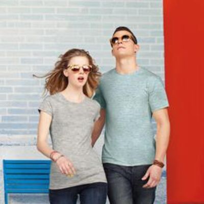 District® - Young Mens Extreme Heather Crew Tee DT1000  Thumbnail