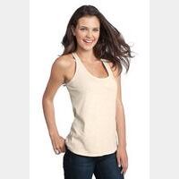 District® - Juniors Tri-Blend T-Back Tank DT250 Thumbnail