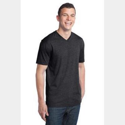 District® - Young Mens Tri-Blend V-Neck Tee DT142V Thumbnail
