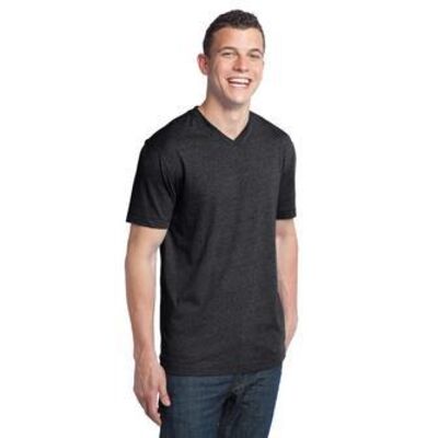 District® - Young Mens Tri-Blend V-Neck Tee DT142V Thumbnail