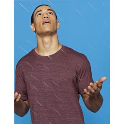 District® - Young Mens Tri-Blend Crew Neck Tee. DT142  Thumbnail