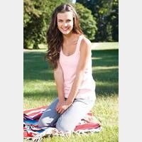 District® - Juniors 60/40 Racerback Tank. DT237  Thumbnail