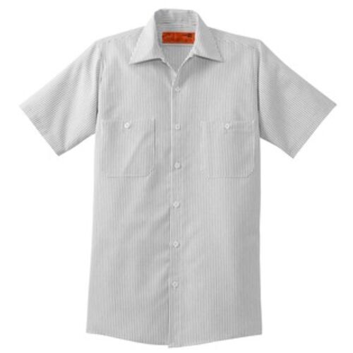 CornerStone® - Short Sleeve Striped Industrial Work Shirt. CS20 Thumbnail