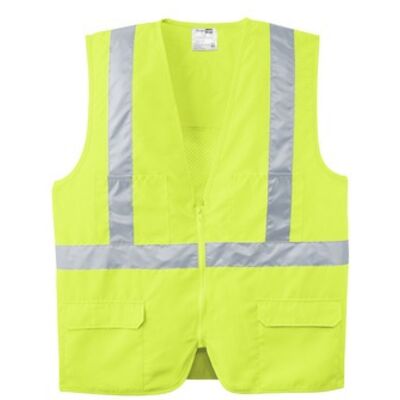 CornerStone® - ANSI Class 2 Mesh Back Safety Vest. CSV405 Thumbnail