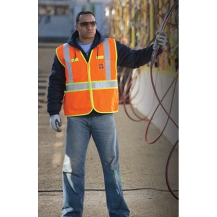 CornerStone® - ANSI Class 2 Dual-Color Safety Vest. CSV407 Thumbnail