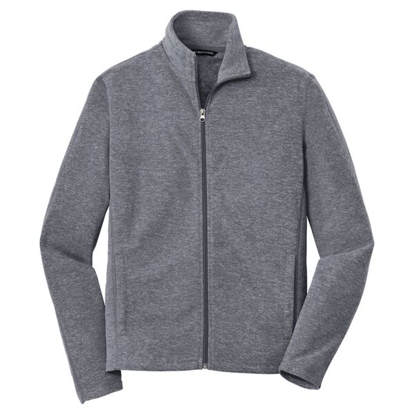 Heather Microfleece Full Zip Jacket Thumbnail