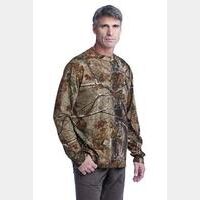 Russell Outdoors™ Realtree Long Sleeve Explorer 100% Cotton T-Shirt with Pocket. S020R Thumbnail