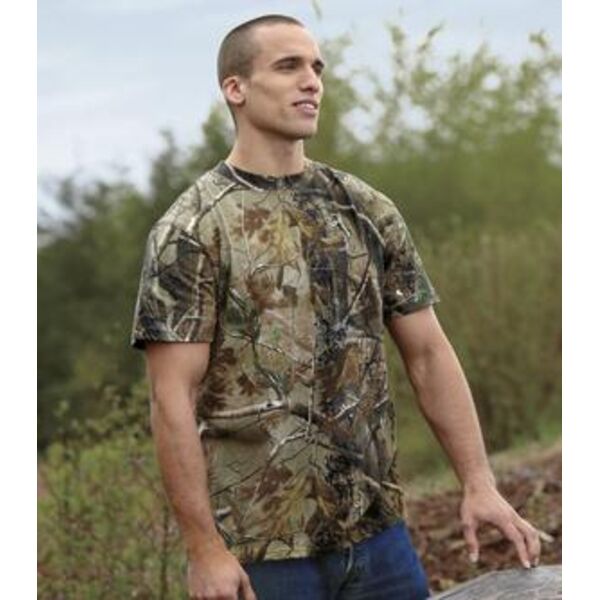 Russell Outdoors™ - Realtree Explorer 100% Cotton T-Shirt. NP0021R Thumbnail