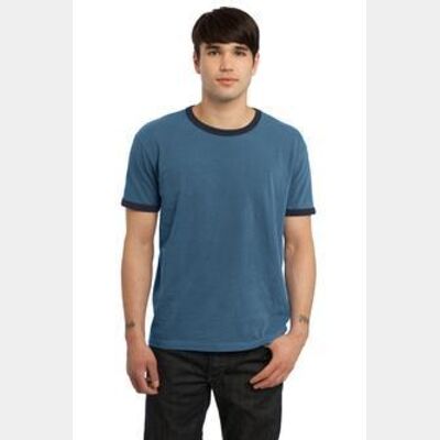 Port & Company® - Essential Pigment-Dyed Ringer Tee. PC100 Thumbnail
