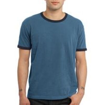 Port & Company® - Essential Pigment-Dyed Ringer Tee. PC100 Thumbnail