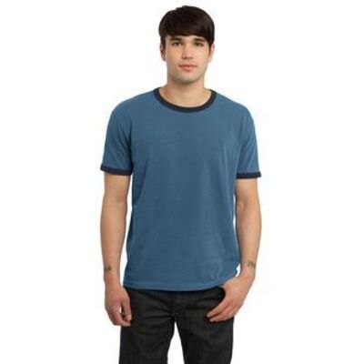 Port & Company® - Essential Pigment-Dyed Ringer Tee. PC100 Thumbnail
