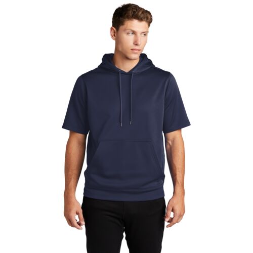 ® Sport Wick ® Fleece Short Sleeve Hooded Pullover Thumbnail