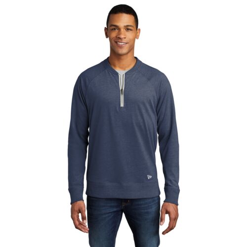 ® Sueded Cotton Blend 1/4 Zip Pullover Thumbnail