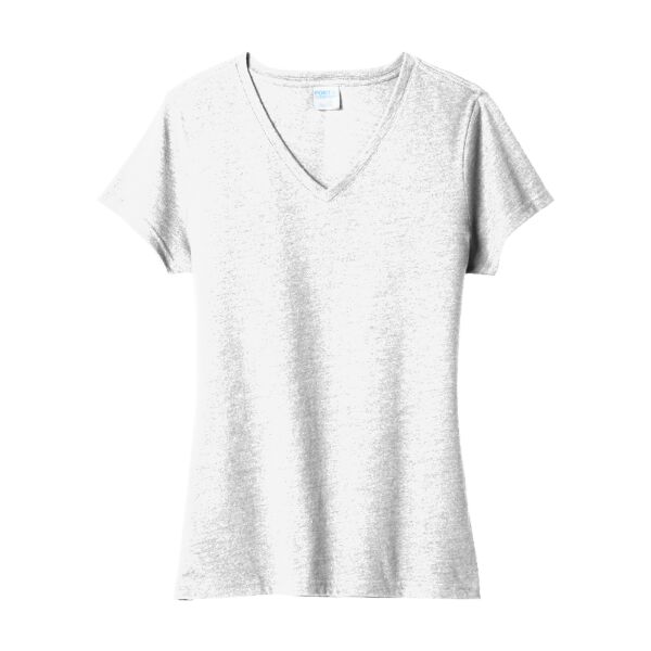 Ladies Fan Favorite ™ Blend V Neck Tee Thumbnail