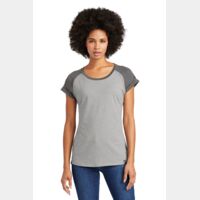 ® Ladies Heritage Blend Varsity Tee Thumbnail