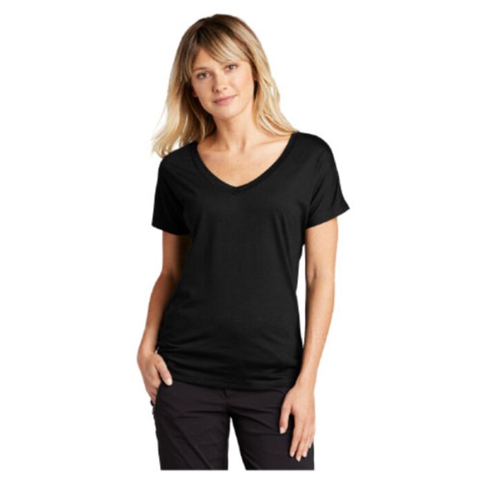 ® Ladies PosiCharge ® Tri Blend Wicking Dolman Tee Thumbnail