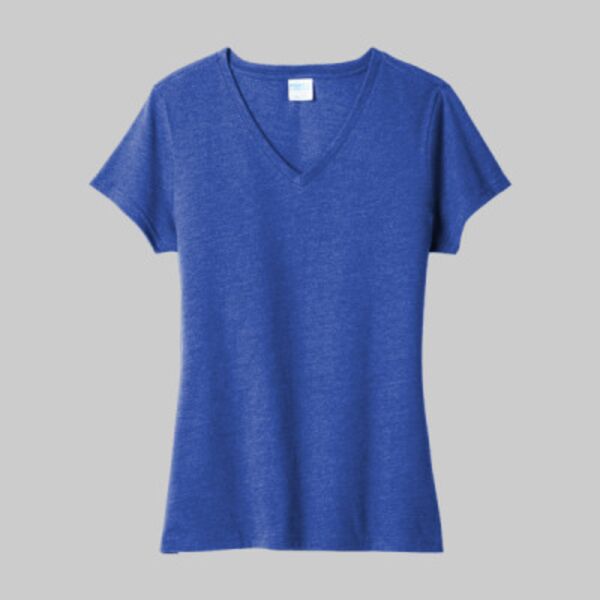 Ladies Fan Favorite ™ Blend V Neck Tee Thumbnail