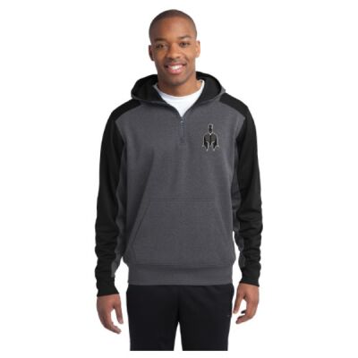 Tech Fleece Colorblock 1/4 Zip Hooded Sweatshirt Thumbnail