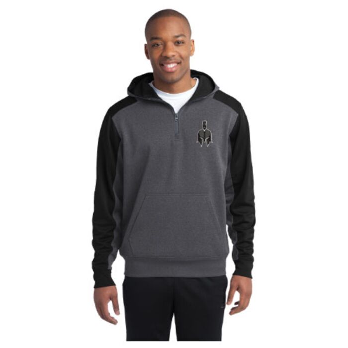 Tech Fleece Colorblock 1/4 Zip Hooded Sweatshirt Thumbnail