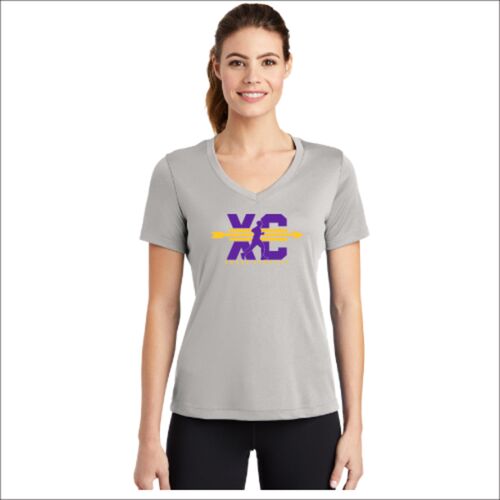 Ladies PosiCharge ® Competitor™ V Neck Tee Thumbnail