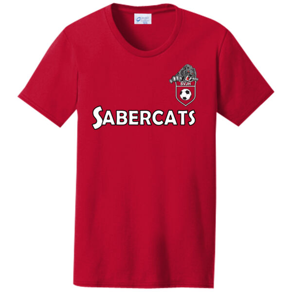 Ladies 50/50 Cotton/Poly T Shirt Thumbnail