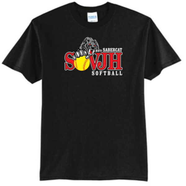 Softball 50/50 Men's T-Shirt Thumbnail