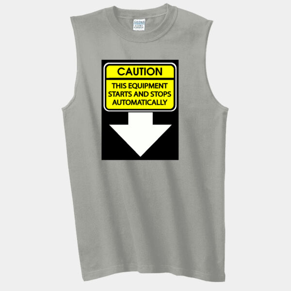 Caution The Equipment Starts And Stop Thumbnail