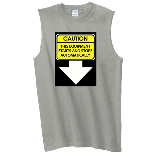 Caution The Equipment Starts And Stop Thumbnail