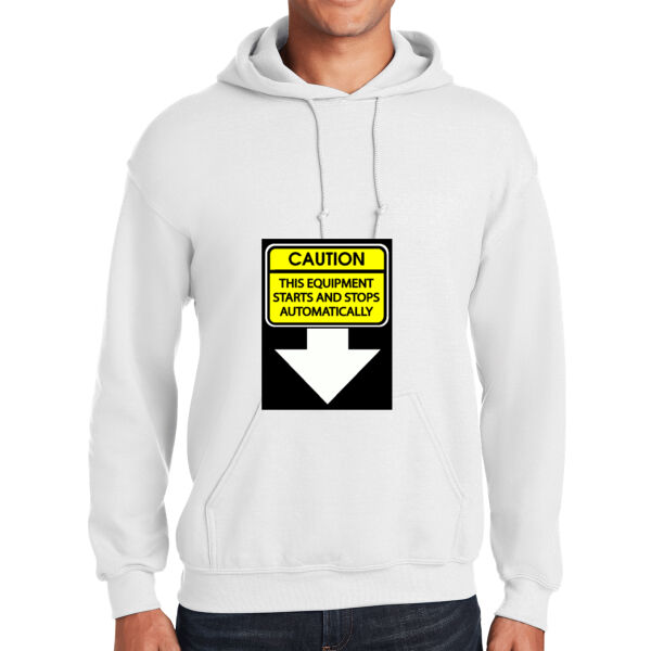 Caution The Equipment Starts And Stop Thumbnail