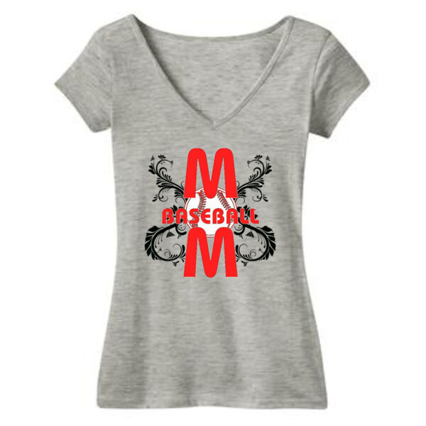 Baseball Mom Custom V-Neck Thumbnail